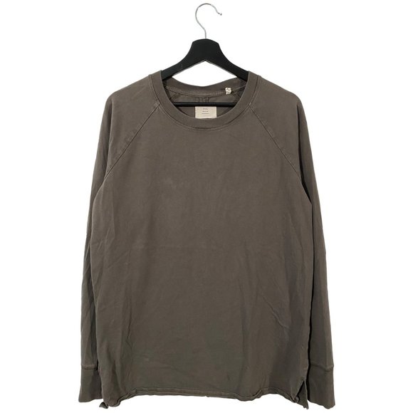 Fear of God Essentials x Pacsun long sleeve tshirt grey/brown mens size Large - Picture 1 of 7